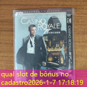 qual slot de bônus no cadastro