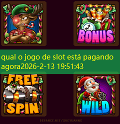 qual o jogo de slot está pagando agora